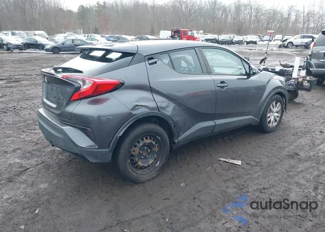 2019 Toyota C-Hr Le z USA, uszkodzony, nr VIN NMTKHMBX4KR100992
